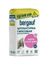 AQUA PUTZ GIPS Штукатурка гипсовая влагостойкая