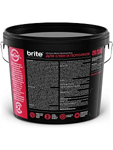 Краска BRITE PROFESSIONAL ONE COAT фасадная высокоукрывистая база А,