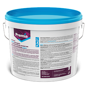 Покрытие PREMIA моющееся с антимикробным эффектом для стен и потолков белое CLUB 7, ведро 9 л (О06522)