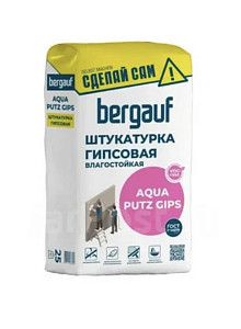 AQUA PUTZ GIPS Штукатурка гипсовая влагостойкая